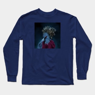 Victorian Crowned Pigeon Long Sleeve T-Shirt